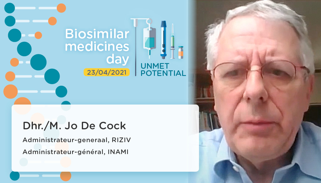 Medaxes biosimilar medicines day 2021 - Jo De Cock, Riziv