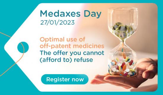 Medaxes Day register LI optimal use of off-paten medicines an offer you cannot afford to refuse
